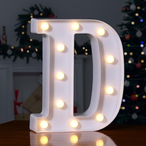 LED Letter Lights Sign Marquee Light Up Letters Sign for Night Light Wedding