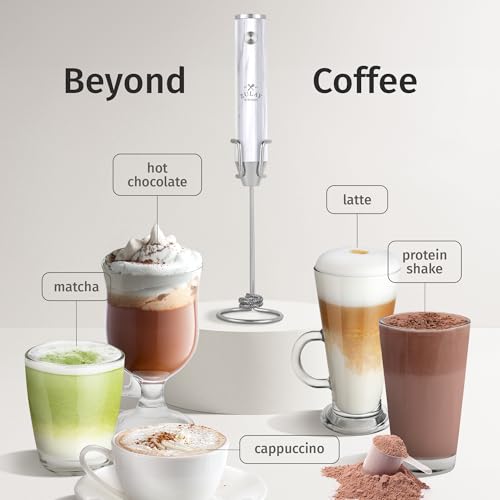 Rechargeable Milk Frother Handheld