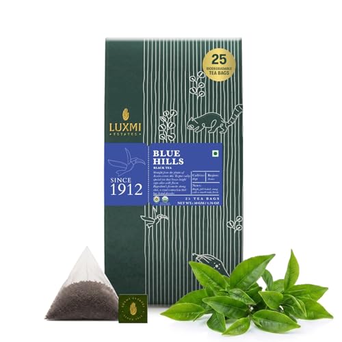 Estates Blue Hills Organic CTC Assam Black Tea (25 Count)