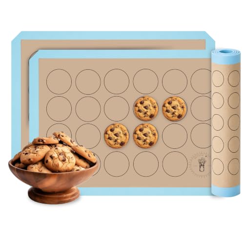 Macaron Baking Mat Silicone Non Stick (2 Count)