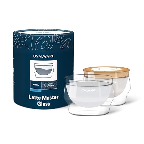Double Wall Latte Art Cups 8.5oz (2 Count)