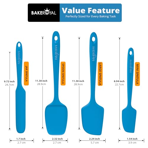 Silicone Spatula Set (4 Count)