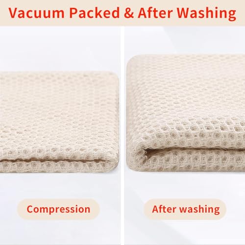 100% Cotton Waffle Weave Kitchen Dish Towels 18 (18 Count)