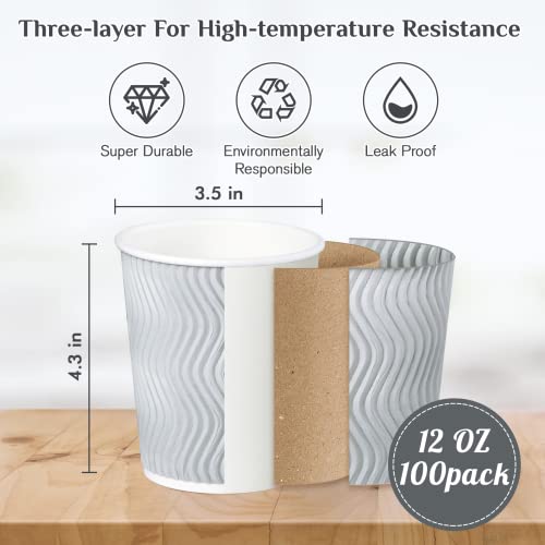 12 oz Coffee Cups
