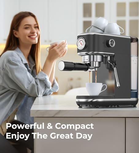 20 Bar Espresso Machine with Milk Frother