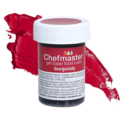 Burgundy Gel Food Coloring