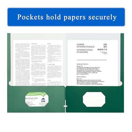 File folders with Pockets (50 Count)
