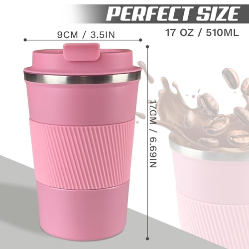 Vacuum Insulated Stainless Steel Travel Coffee Mug