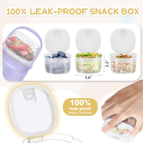20oz Soup Thermo for Hot Food with a Snack Box Container