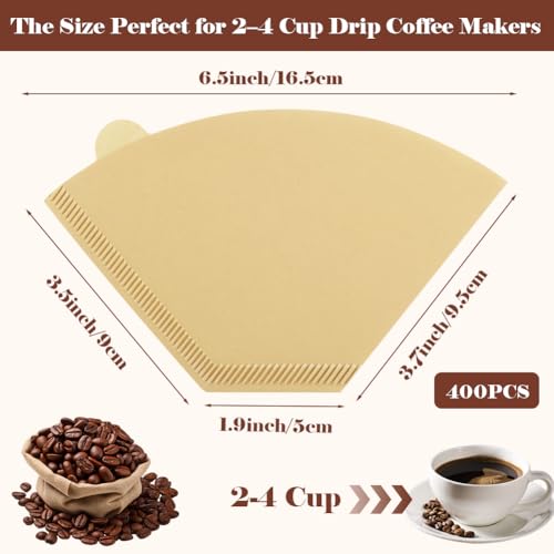 400 Count Cone Coffee Filters