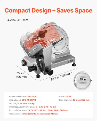 Commercial Meat Slicer