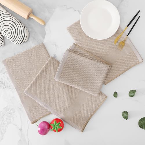 380 GSM Cotton Premium Kitchen Towels 8 Pack (8 Count)