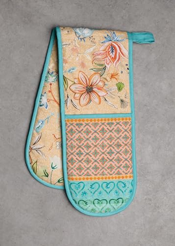 Double Oven Mitts 100% Cotton Double Oven Glove