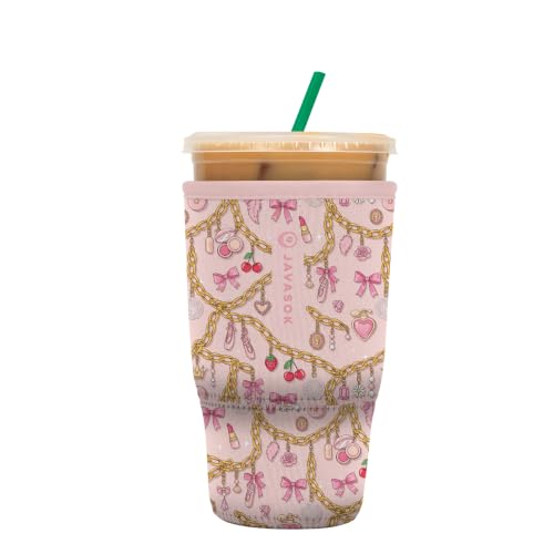 JavaSok Iced Coffee & Cold Soda Insulated Neoprene Cup Sleeve