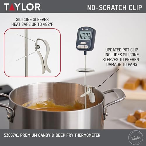 Digital Programmable Candy and Deep Fry Thermometer