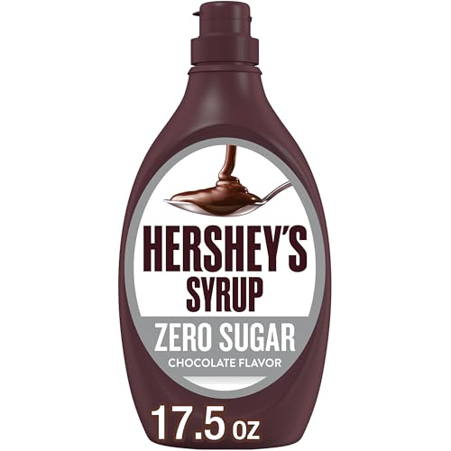 Zero Sugar Chocolate Syrup Bottles (105 Fl Oz)