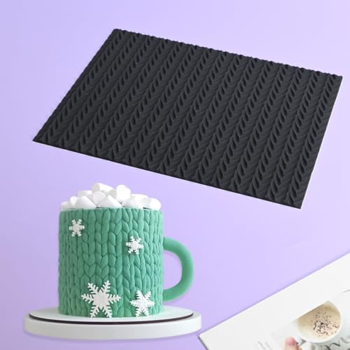 Silicone Lace Cake Molds Reusable Fondant Embossing Mats for Cake Decorating
