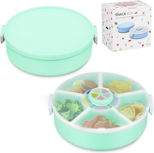 Kids' Rotating Snack Container Set