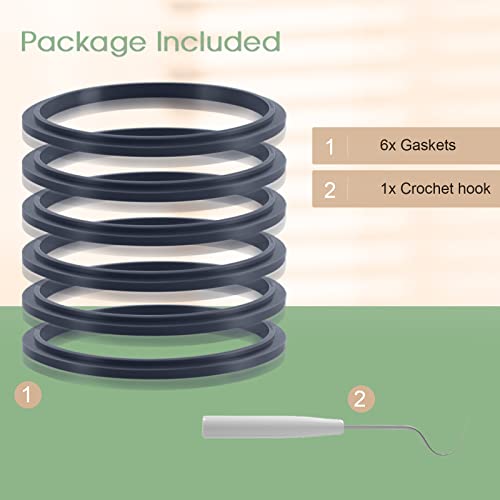 Replacement Gaskets with Lip