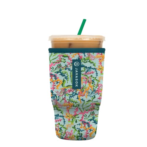 JavaSok Iced Coffee & Cold Soda Insulated Neoprene Cup Sleeve