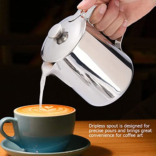 Stainless Steel Milk Frothing Pitcher