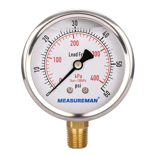 Lead Free Pressure Gauge