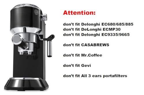 51mm Bottomless Portafilter for DeLonghi ECP