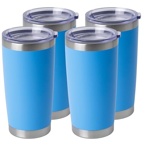 20oz Stainless Steel Tumblers Bulk (4 Count)