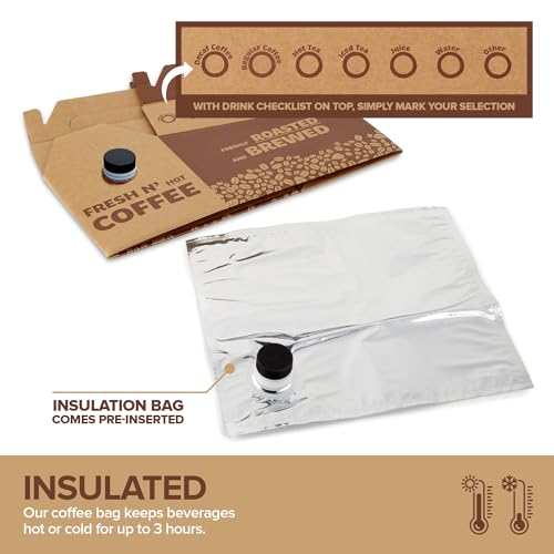 96 oz Disposable Coffee Box Dispensers (15 Count)