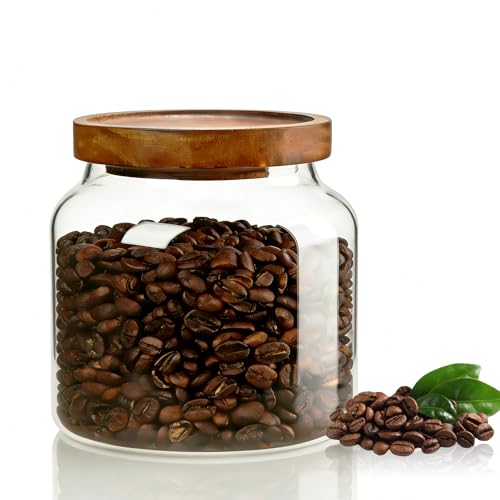 1PC Glass Storage Jars with Airtight Lids