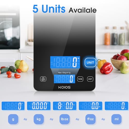 33lb Kitchen Scale 0.1oz Precision