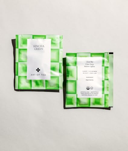 Organic Sencha Green Tea Bags (50 Count)