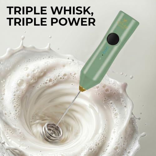 Rechargeable Milk Frother Handheld