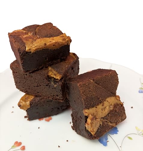 Ruth’s Peanut Butter Swirl Cake Style Brownies 1 Dozen (24 Ounce)