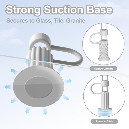 6 Pcs Silicone Straw Covers Cap (6 Count)