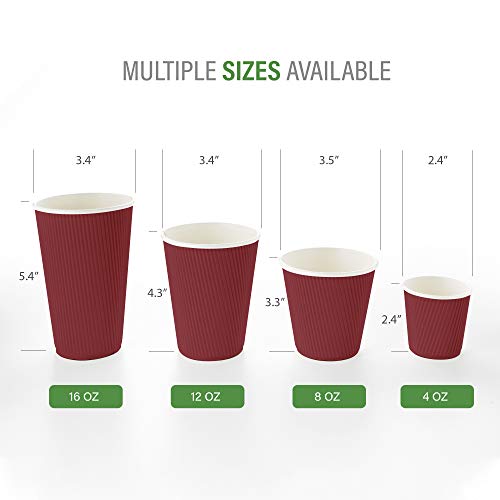 8 Ounce Paper Coffee Cups (25 Count)