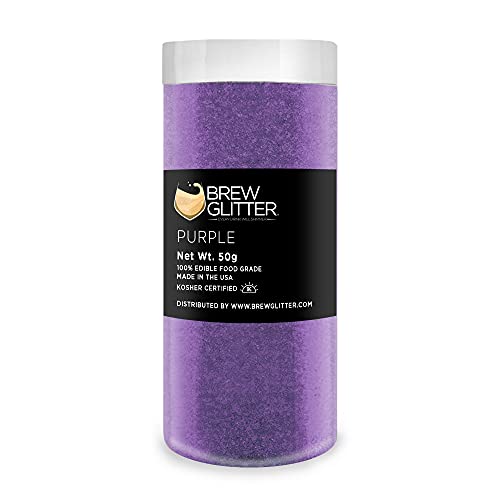 Purple BREW GLITTER Edible Glitter For Drinks