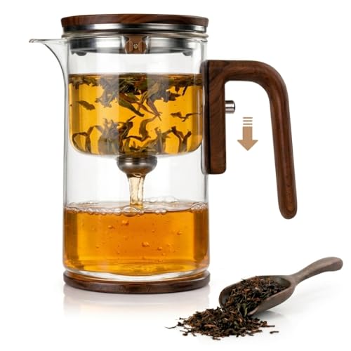 Magic Glass Tea Pot with Infuser for Loose Tea