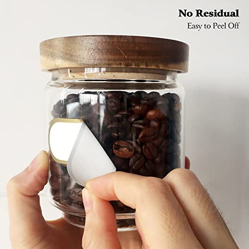 192pcs Removable Bottle Labels Waterproof Self