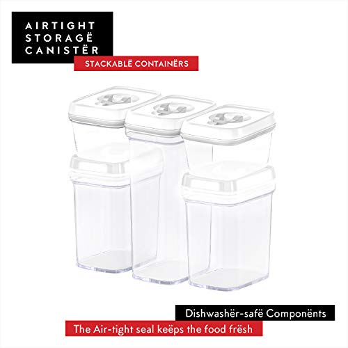 Airtight Food Storage Containers with Lids (5 Count)