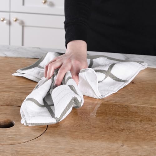 Solid & Coordinate Kitchen Towels (4 Count)