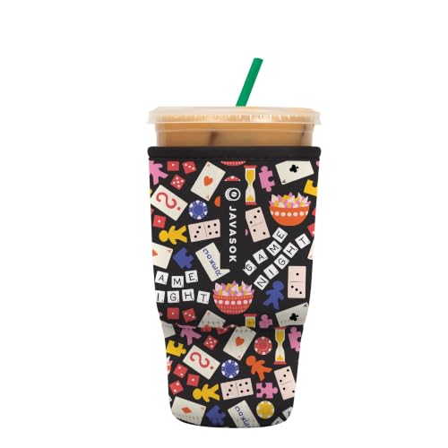 JavaSok Iced Coffee & Cold Soda Insulated Neoprene Cup Sleeve