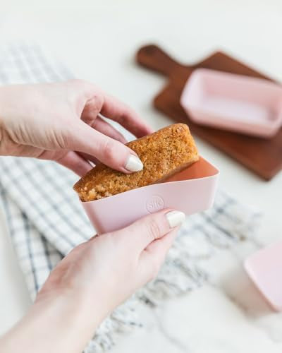 Silicone Individual Mini Loaf Pans (12 Count)
