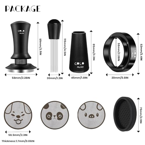 58mm Espresso Accessories Kit Fits Espresso Machine & Portafilter