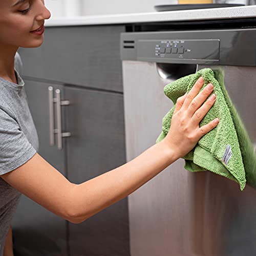 The Amazing Eco Cloth that Cleans Virtually Any Surface with Only Water. No More Paper Towels Or Toxic Chemicals. 4 (4 Count)