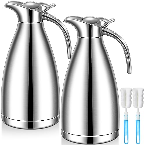 2 Pcs 68oz Thermal Coffee Carafe for Keeping Hot (2 Count)