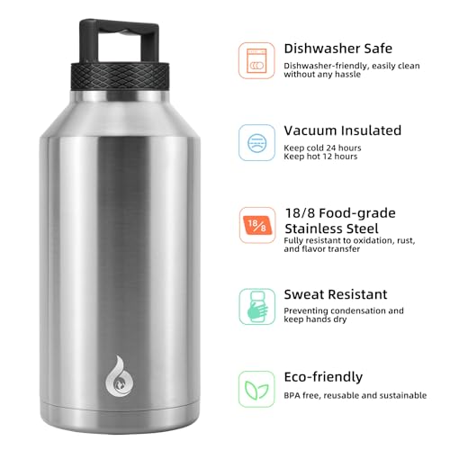 64oz Insulated Water Bottle