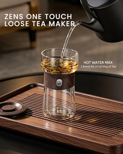 Small Glass Tea Infuser Pot