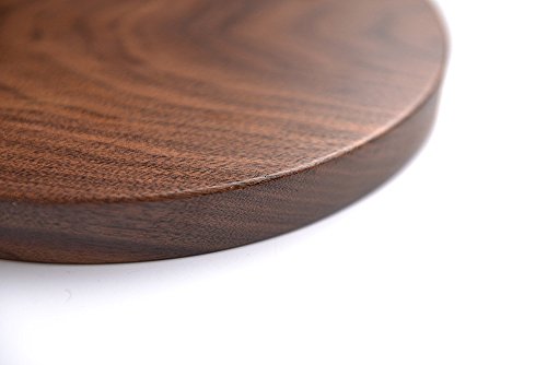 Rustic Walnut Wooden Tray Solid Wood Serving Tray Square Rectangle Platter Tea Tray Coffee Table Tray