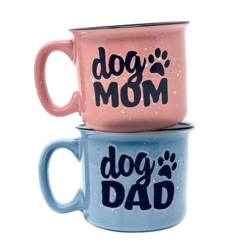 Dog Mom and Dog Dad (2 Count)